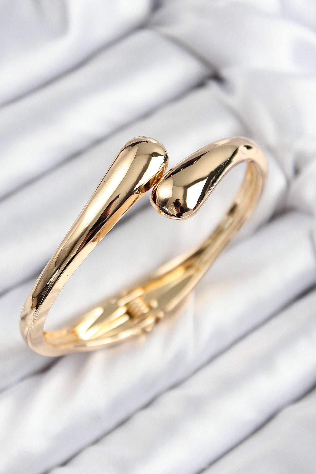 Pirinç Sarmal Model Gold Renk Kadın Kelepçe